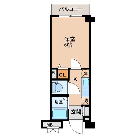 クレール加茂の物件間取画像